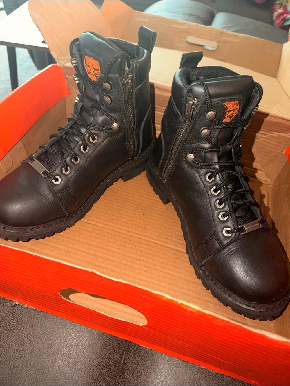 Milwaukee Leather Motorcycle Boots